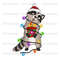 Raccon, Animal Christmas Sublimation png, Merry Christmas png.jpg