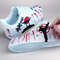 custom- shoes- nike- air- force- woman- sneakers- white- black- art- karate  8.jpg