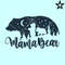 Mama bear and two cubs SVG, Mother of two SVG, mama bear SVG for cricut.jpg