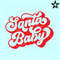 Santa baby retro wavy svg, Santa baby svg, Santa baby png, Santa baby cricut file.jpg