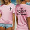 Christian Bible quote Tee - shirt, Jesus shirt, Gift for Christian woman, Christian Tee - Created with a purpose.jpg