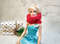 Neckwarmer for Barbie dolls knitting pattern pdf