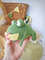 Stuffed green lizard plush toy for friend gift.jpg