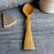 Handmade wooden spoon from natural mulberry wood with elegant handle - 06