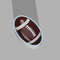 American Football ball One-piece Bath Bomb Mold STL File