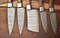 5 PC Custom Handmade Forged Damascus Steel Chef Knife Sets nives.jpeg