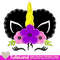 Birthday Afro Unicorn face Machine embroidery design.jpg