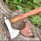 Handmade Steel Tomahawk Axe Integral Spike Axe.jpeg