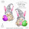 Easter Bunny gnome clipart.JPG