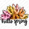 Hello spring png sublimation design download, Easter Day png, sunflower design png, spring png, sublimate designs download.jpg