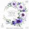 Anemones flowers wreath clipart_01.JPG