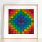 counted cross stitch pattern geometric sampler