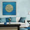 blue-abstract-painting-with-golden-texture-moon-wall-art-above-sofa-art-original-artwork