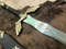 CUSTOM Hand Forged Stainless Steel The LEGEND of ZELDA Full Tang Skyward Link's Master Sword with Scabbard-Costume Armor