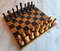 yunost wooden soviet chess set