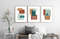 Three abstract geometric prints are available for download