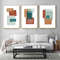Three abstract geometric prints are available for download
