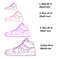 nike air force sneakers shoe machine embroidery designs one line