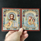 Holy Christ and Theotokos Icon Set