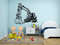 Excavator Sticker Boys Room Construction Machine