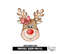 Christmas Reindeer Girl Sublimation Designs.jpg
