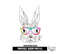 Tie Dye Glasses Bunny Sublimation PNG.jpg