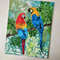 Hand-drawn-two-macaw-parrot-birds-are-sitting-on-a-tree-branch-by-acrylic-paints-4.jpg