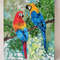 Hand-drawn-two-macaw-parrot-birds-are-sitting-on-a-tree-branch-by-acrylic-paints-9.jpg