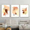 A set of three prints in an abstract style that you can download