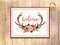 Welcome Cross Stitch Pattern, Deer Cross Stitch Pattern, Wild Deer Antlers Cross Stitch Pattern, Flowers Cross Stitch Pattern  #qt_038