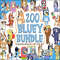200 Bluey SVG Bundle, Bluey Cut Files for Cricut,  Bluey the Dog Clipart, Bluey PNG ,Bluey Layered Svg, Bluey Birthday Svg.jpg