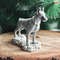 Figurine stone doberman pincher