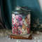 Metal modern decoupage flower vase_3.JPG