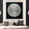 Black-and-silver-abstract-art-living-room-wall-art-textured-painting-original-artwork-silver-metallic-wall-decor