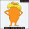 Dr Seuss svg, Dr Seuss cut file, Lorax svg cut file, vector illustration - Svg, Png, Eps, Ai.jpg