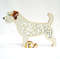 wooden statuette Jack Russell Terrier