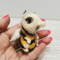 Honeybee knitting pattern, cute toy knitting pattern, knitted insect, toy knitting tutorial, tiny bee guide honeybee DIY 5.jpg