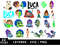 Luca SVG, Alberto SVG, Giulia SVG, Ercole Visconti SVG, Massimo Marcovaldo SVG, Luca characters SVG, Sea monster SVG, Italian Riviera SVG, Animated film SVG, Ki