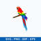 Parrot Colorful Svg, Png Dxf Eps File.jpeg