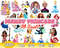 Bundle Disney Princess Svg, Princess Svg, Princess Character Svg, Princess Vector, Clipart, File For Cut.jpg