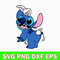 Easter Bunny Stitch Svg, Stich Svg, Cartoon Svg, Png Dxf Eps File.jpg