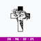 Jesus Cross Svg Christian Cross Svg, Png Dxf Eps File.jpg
