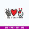 Peace Love Among Us Svg, Among us Svg, Png Dxf Eps File.jpg