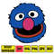 Sesame Monster svg ,Cookie Monster Svg , Street Monster, Red Monster Svg, Monster Friends Svg, Characters SVG, Cut files for Cricut (44).jpg