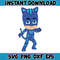 PJ Mask Clipart, PJ Mask svg cut files for Cricut, Silhouette, Gekko svg, Catboy svg, Owlette svg (6).jpg