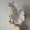 Wedding Flower fascinator, bridal accessories, great gatsby.jpg