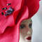 Fascinator giant poppy Kentucky Derby Hat.jpg