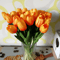 timelessrealtouchtulipflowersbouquetsoftlonglastingorange.png