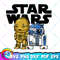 Star Wars Boba R2-D2 and C-3PO Cute Cartoon Graphic T-Shirt T-Shirt copy.jpg