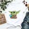 Star Wars The Mandalorian The Child Grogu Blue Macaron T-Shirt.png